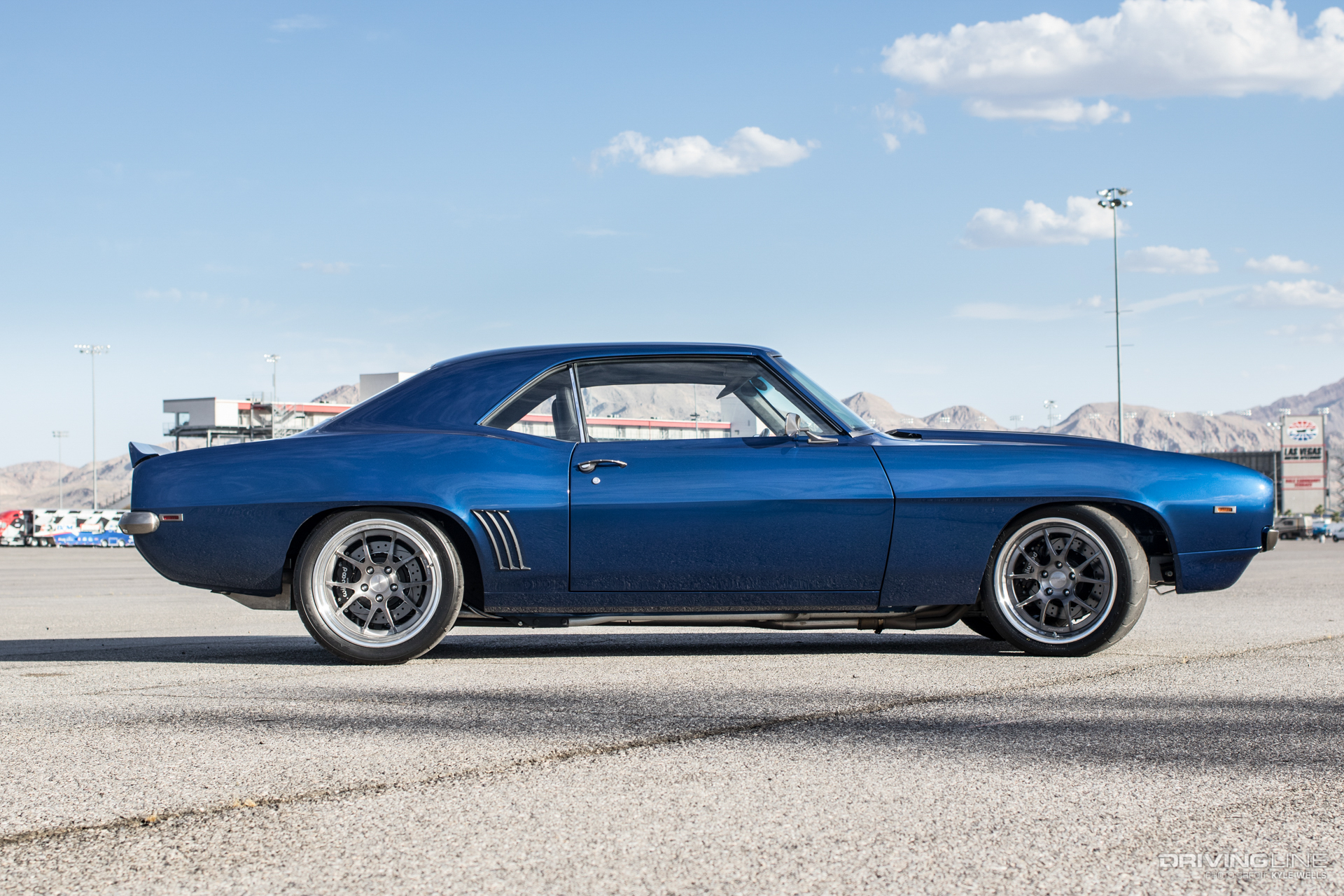 Revolution in Blue: 1969 Camaro Restomod.