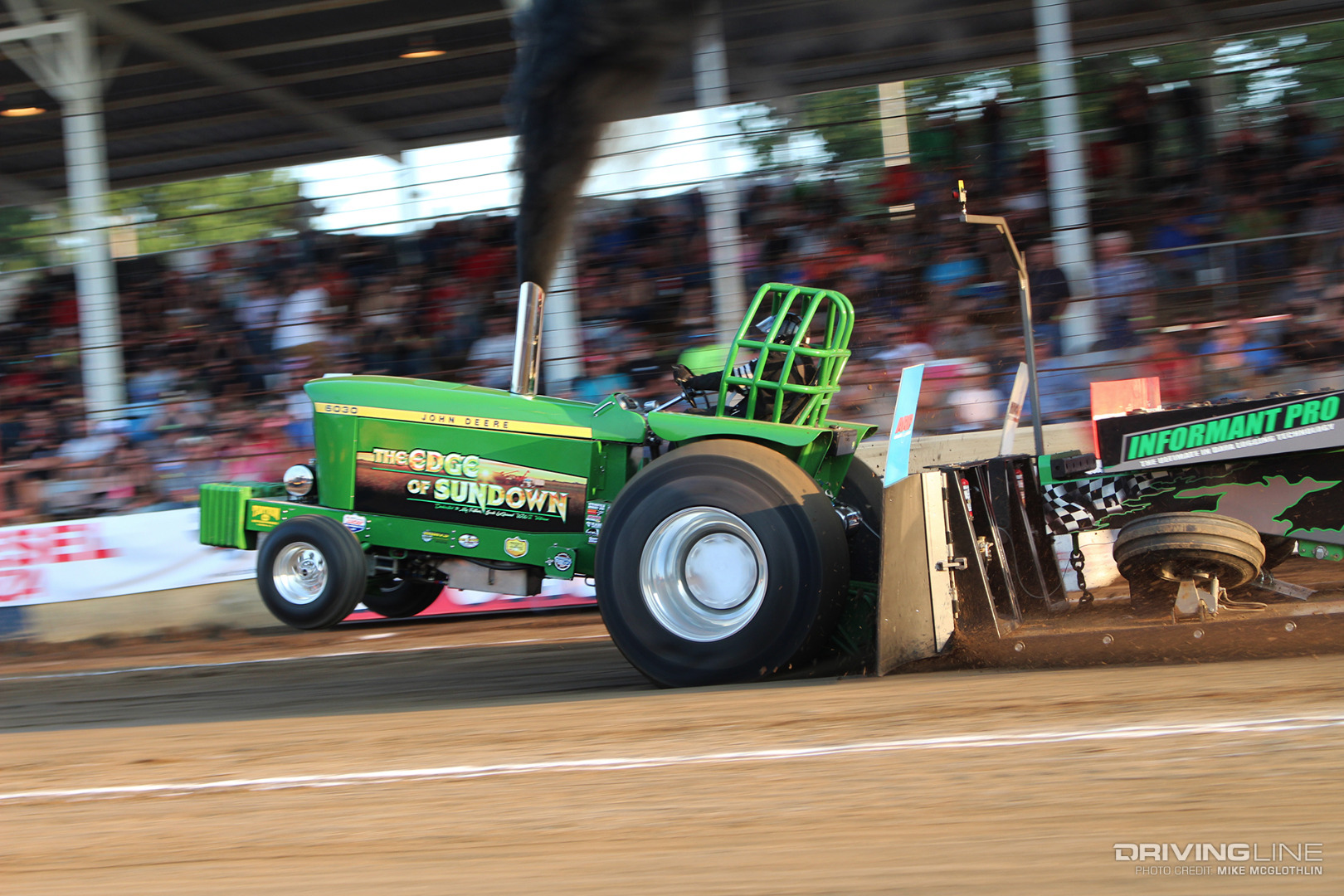How much does it cost to build a pulling tractor