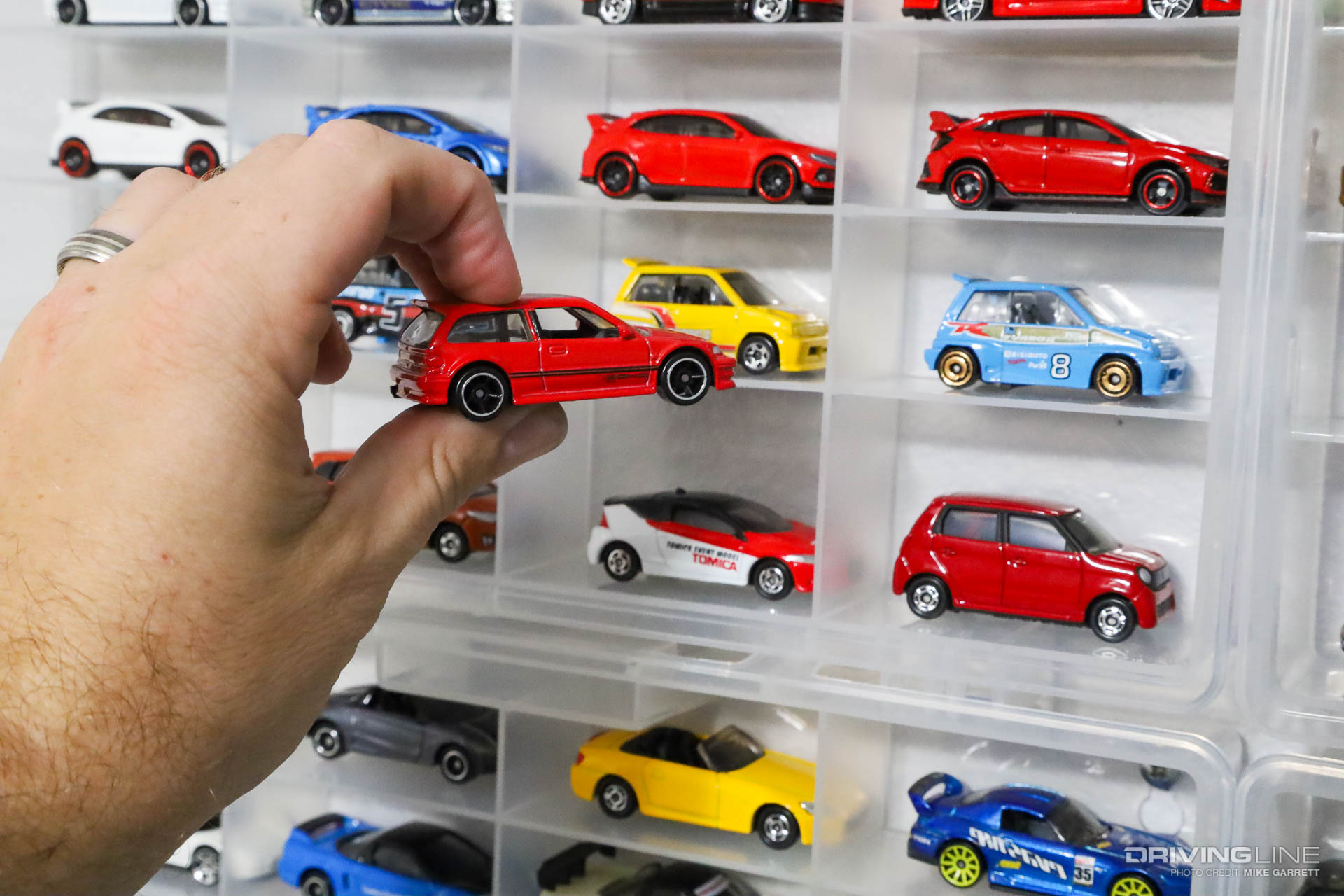 display diecast car collection