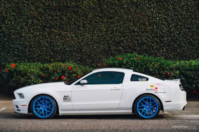 Ford Mustang S197 Nitto NT555 G2 Side View