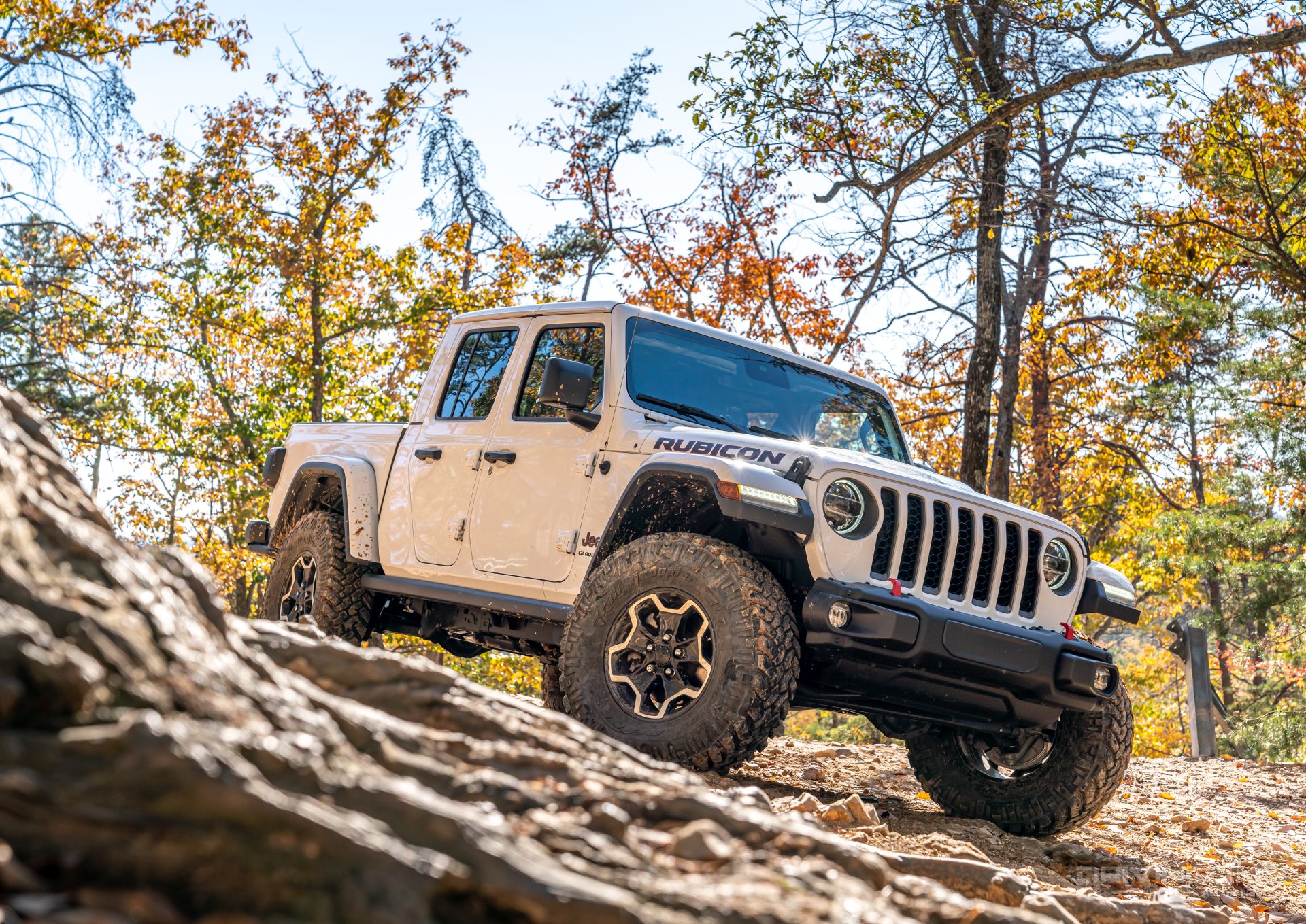 Trail Tested: Jeep Gladiator Rubicon 35s [No Lift] | DrivingLine