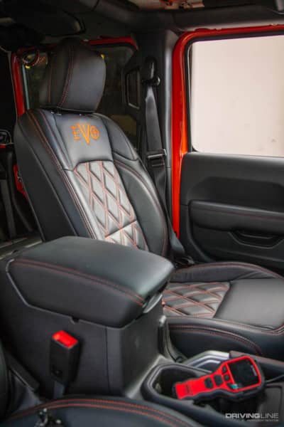 Bevo Inspired Jeep Gladiator Drivingline - Jeep Gladiator Custom Seat Covers