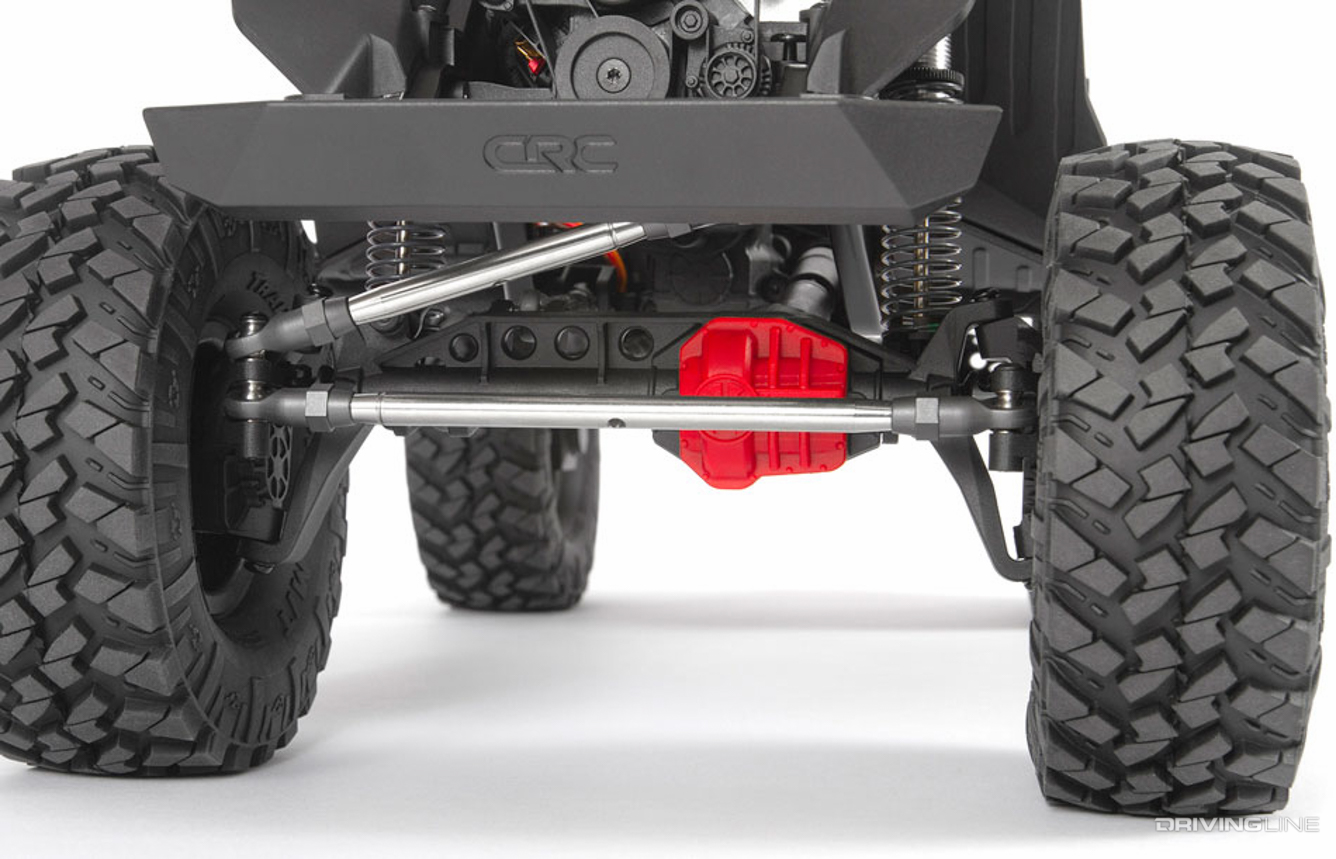Axial SCX10 II Deadbolt Crawler Chassis Set Axles Transmission Rolling Slider 