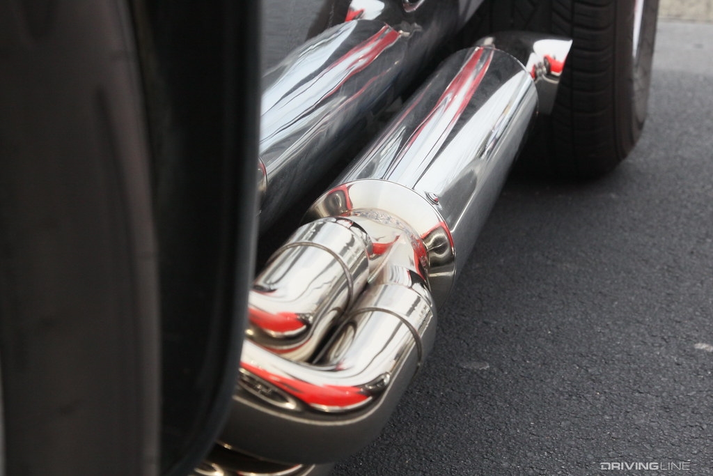 hot rod side exhaust pipes