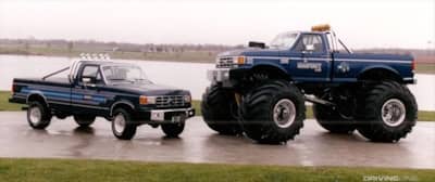 Ford Bigfoot Cruiser with Bigfoot Monster Truck