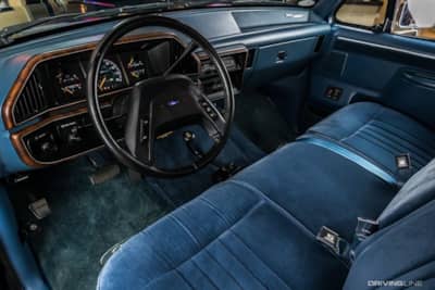 Ford Bigfoot Cruiser interior