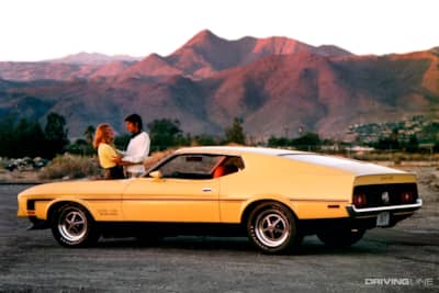 1971 Mustang Mach 1 Yellow