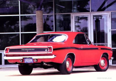 A-Body Plymouth Barracuda with notchback
