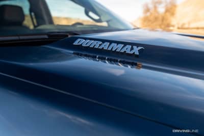 2021 Chevrolet Silverado 1500 Duramax diesel badge