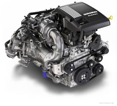 Diesel engine Chevrolet Silverado 1500 Duramax 2021