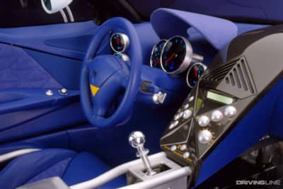 Ford GT90 interior
