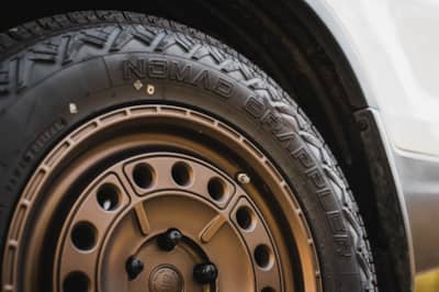Nitto Nomad Grappler Tire sidewall