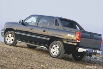Chevy Avalanche Z71 without Cladding