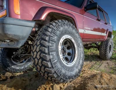Jeep Cherokee on Nitto Trail Grappler tires