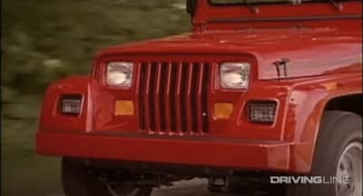 Jeep Wrangler Renegade close-up front