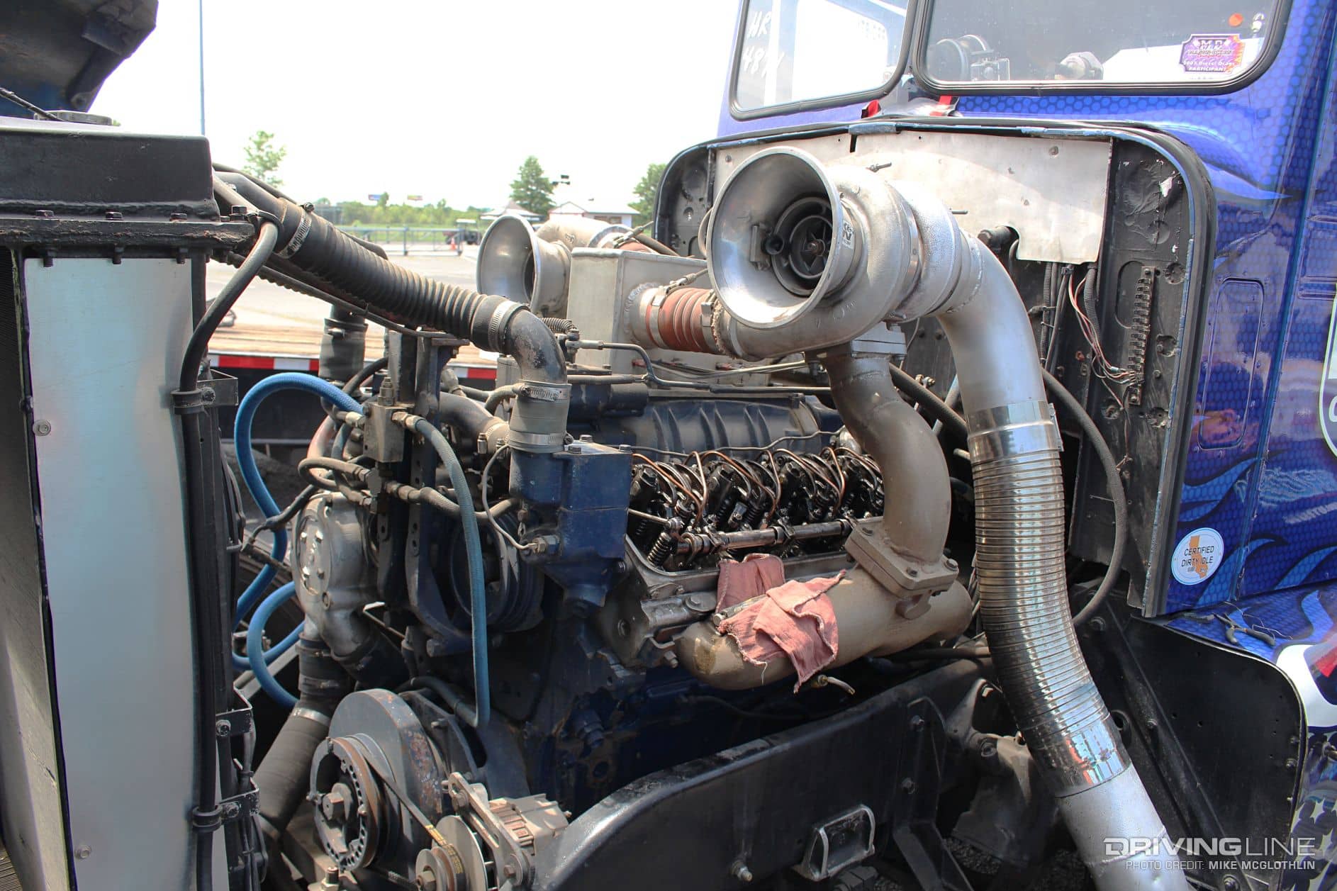  Moteur diesel 8v92 à double turbo Detroit 