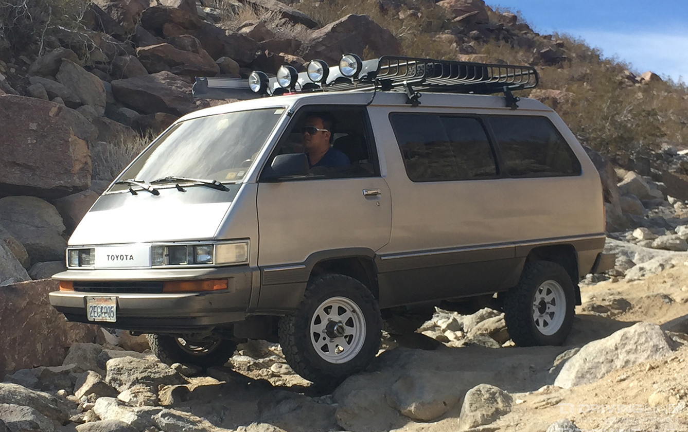 4x4 Toyota Van Built for the Rocks 