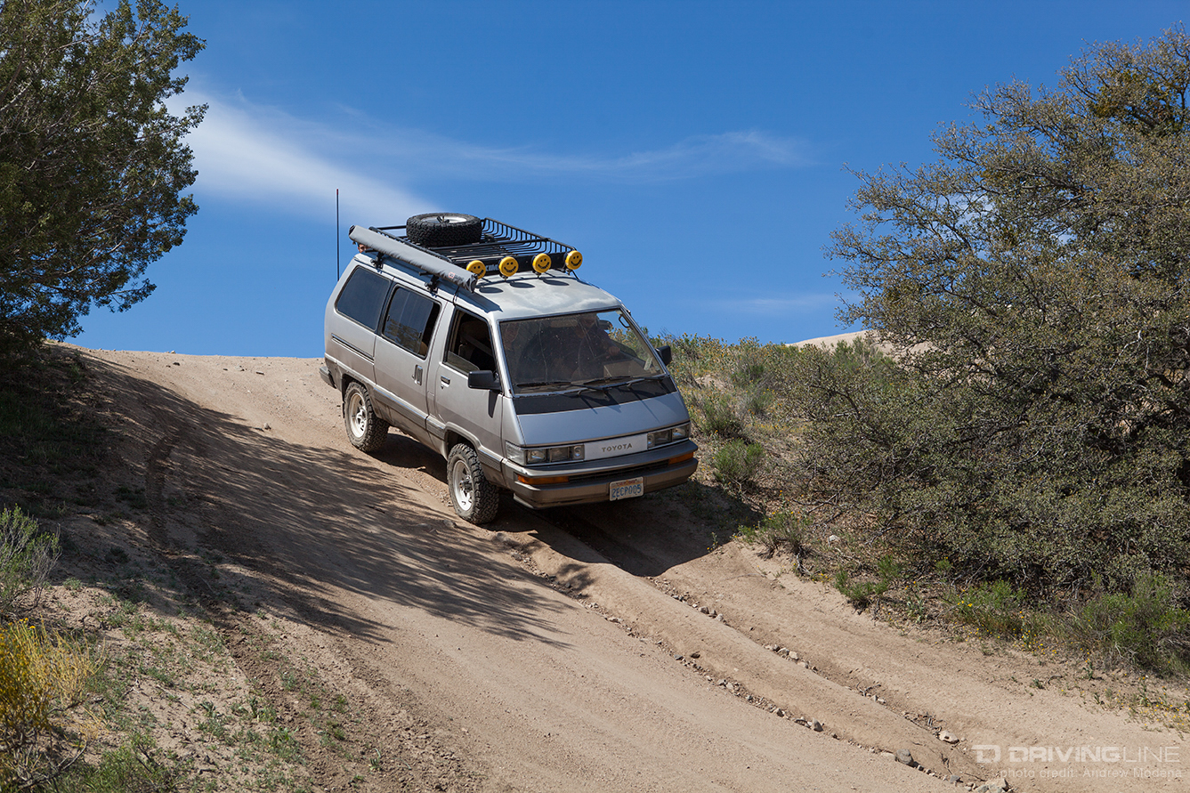Van That Can: A 4x4 Toyota Van the Rocks | DrivingLine
