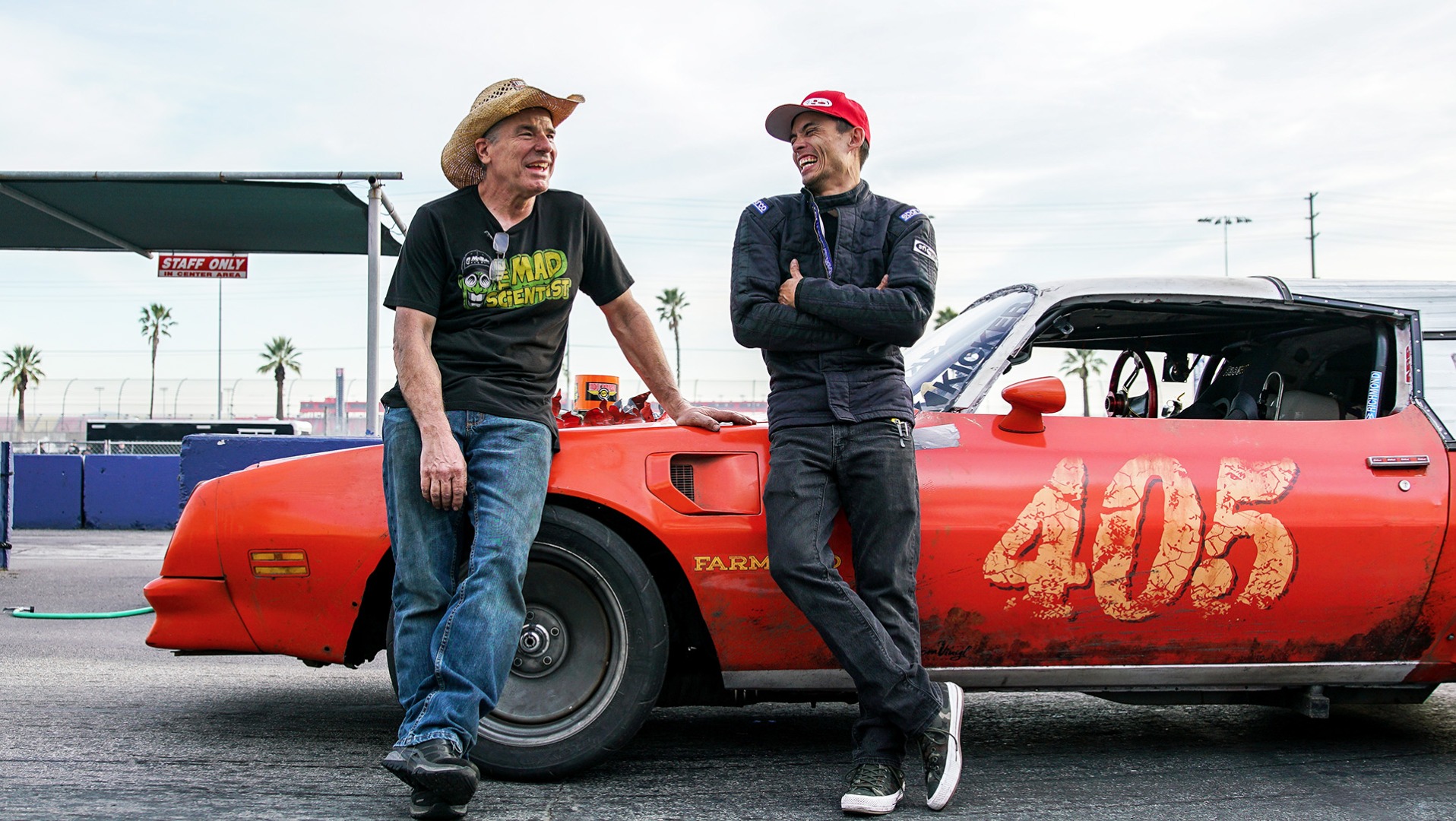 Behind the Scenes at the Mega Race: Fast N' Loud vs. Street Outlaws.